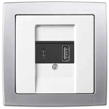Solo_Z&aacute;suvka USB nab&iacute;jec&iacute; dvojit&aacute;