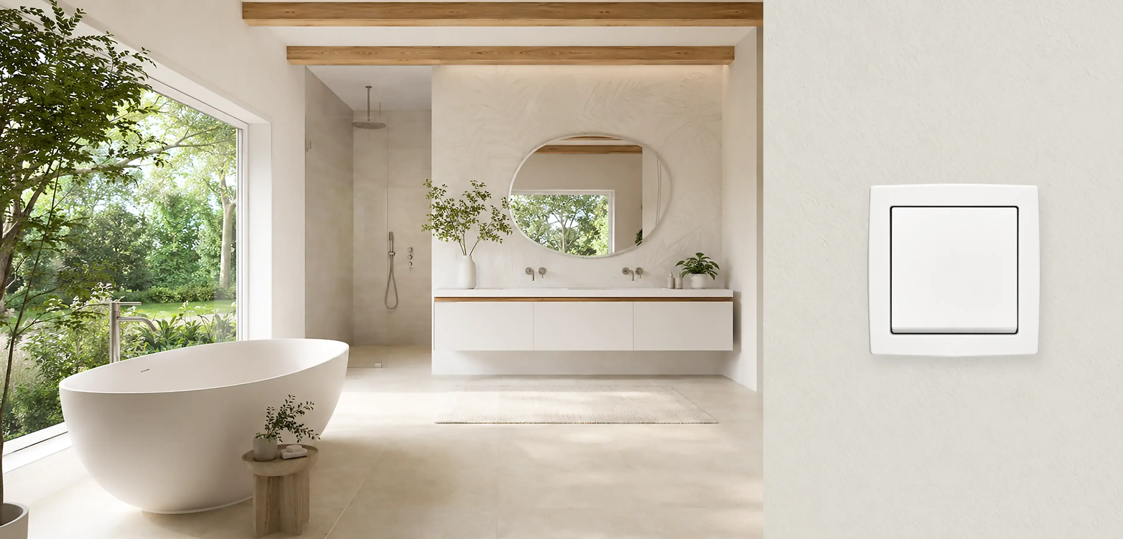 Studio b&iacute;l&aacute; / Studio b&iacute;l&aacute; v interiéru
