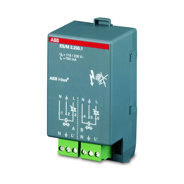 Modul elektronick&eacute;ho sp&iacute;nac&iacute;ho akčn&iacute;ho členu, vestavn&yacute;