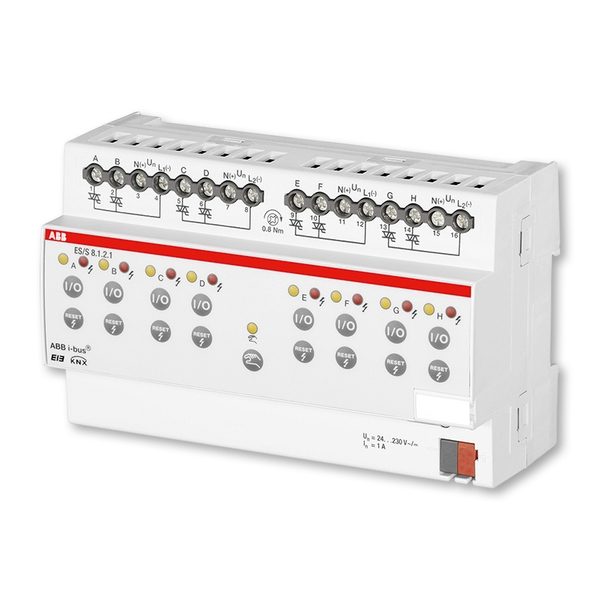 Člen akčn&iacute; sp&iacute;nac&iacute; 1 A, 8n&aacute;sobn&yacute;, elektronick&yacute;, řadov&yacute;