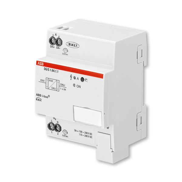 Rozhran&iacute; KNX/DALI Basic 1n&aacute;sobn&eacute;, řadov&eacute;