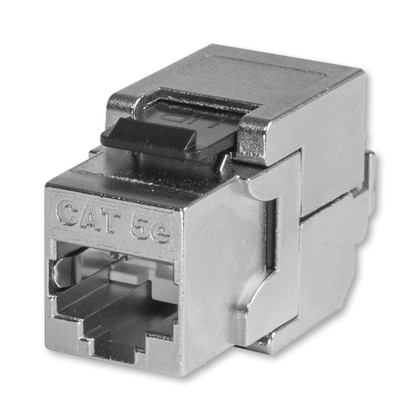 Př&iacute;stroj z&aacute;suvky datov&eacute; Modular Jack RJ 45-8 Cat. 5e, st&iacute;něn&yacute;
