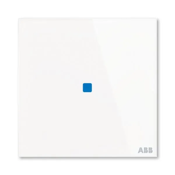 Prvek ovl&aacute;dac&iacute; dotykov&yacute; 1n&aacute;sobn&yacute;, 86x86 mm, ABB tacteo&reg;, zapu&scaron;těn&yacute;