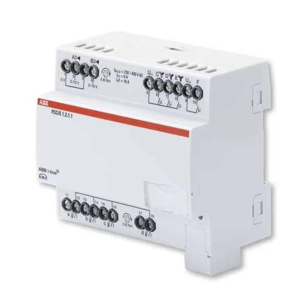 Člen akčn&iacute; fan-coilu (2&times; 0-10 V, 3 stupně reg. ventilace), řadov&yacute;