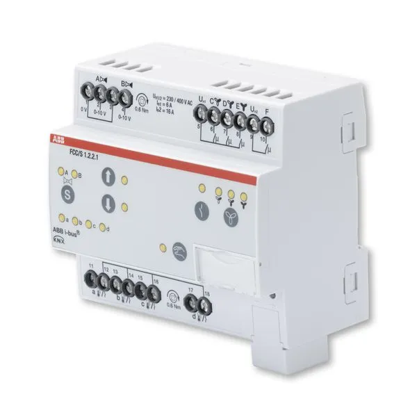 Člen akčn&iacute; fan-coilu (2&times; 0-10 V, 3 stupně reg. ventilace), řadov&yacute;
