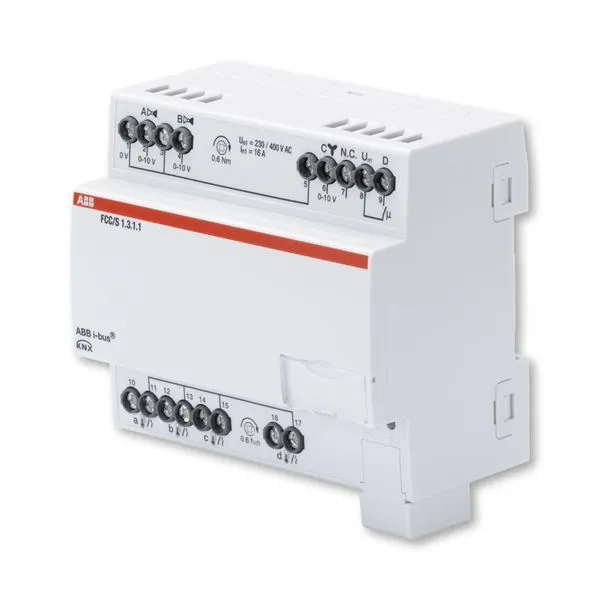 Člen akčn&iacute; fan-coilu (2&times; 0-10 V, reg. ventilace 0-10 V), řadov&yacute;