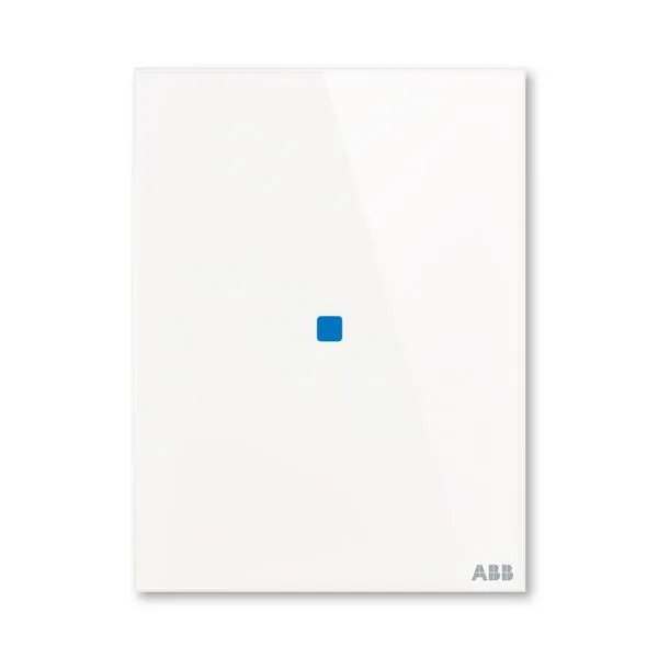 Prvek ovl&aacute;dac&iacute; dotykov&yacute; 1n&aacute;sobn&yacute;, 86x115 mm, ABB tacteo&reg;, zapu&scaron;těn&yacute;