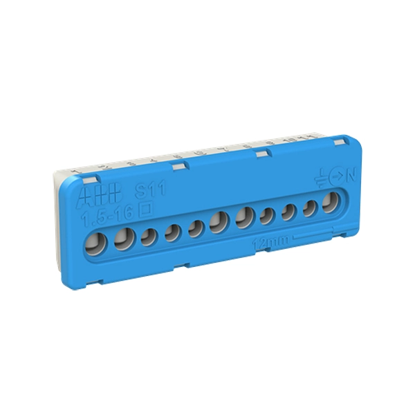 Svorky N &scaron;roubov&eacute;, 11 svorek (5x16mm&sup2; + 6x6mm&sup2;)