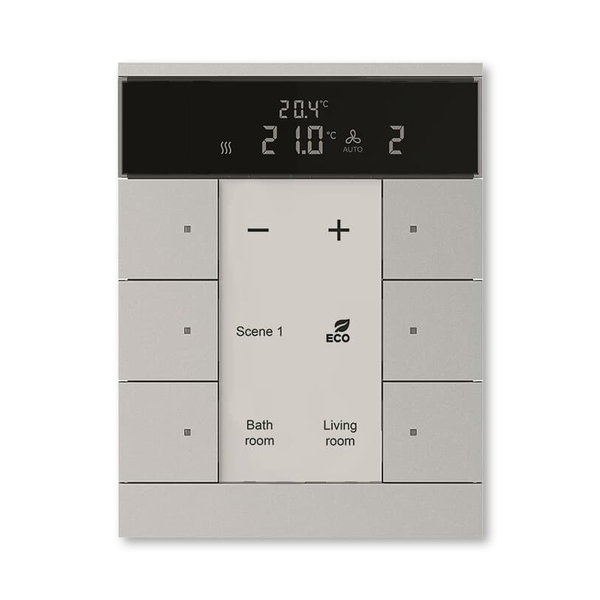 Ovl&aacute;dač 6n&aacute;sobn&yacute; s termostatem, ABB-Tenton&reg;, zapu&scaron;těn&yacute;