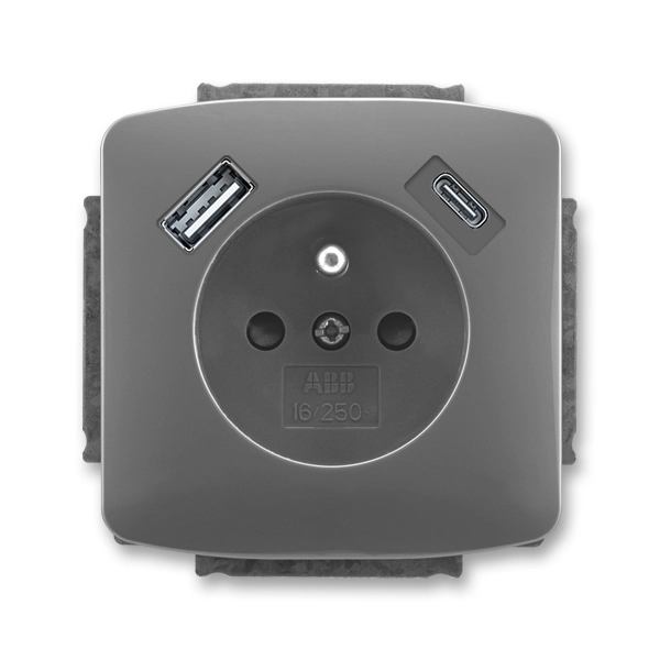 Z&aacute;suvka jednon&aacute;sobn&aacute; s ochrann&yacute;m kol&iacute;kem, s clonkami, s USB nab&iacute;jen&iacute;m (USB-A + USB-C)