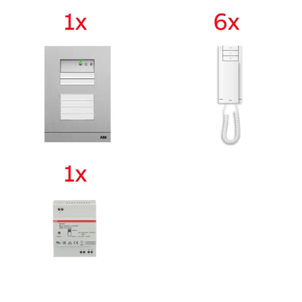 6 audio 1 vstupni tablo