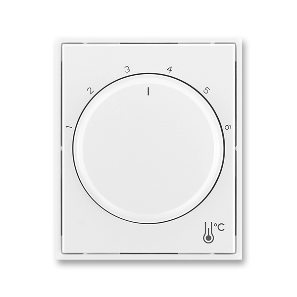 Kryt termostatu prostorov&eacute;ho s otočn&yacute;m ovladačem