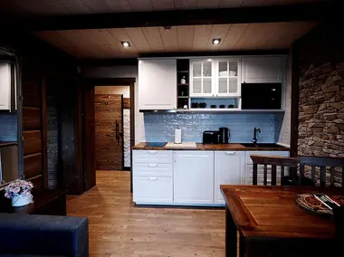 Kuchyň v apartm&aacute;nu