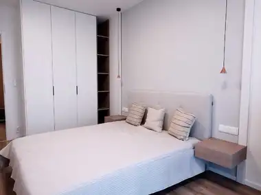 Ložnice v bytov&eacute;m domě M&yacute;tka